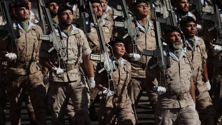 Todo preparado en Madrid para el desfile militar de la Fiesta Nacional