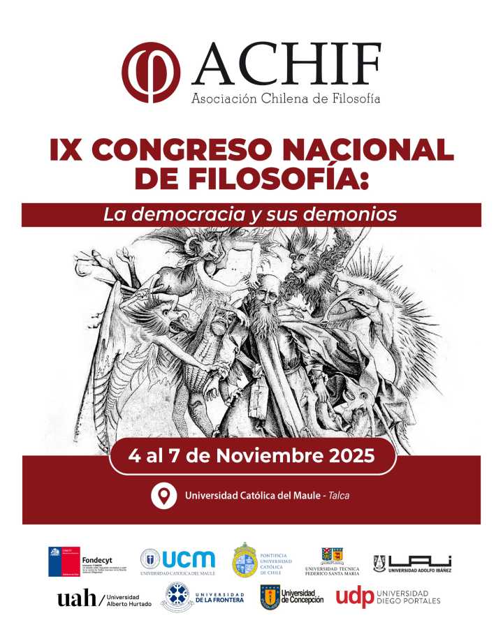 “La democracia y sus demonios”: UCM será sede del IX Congreso Nacional de Filosofía