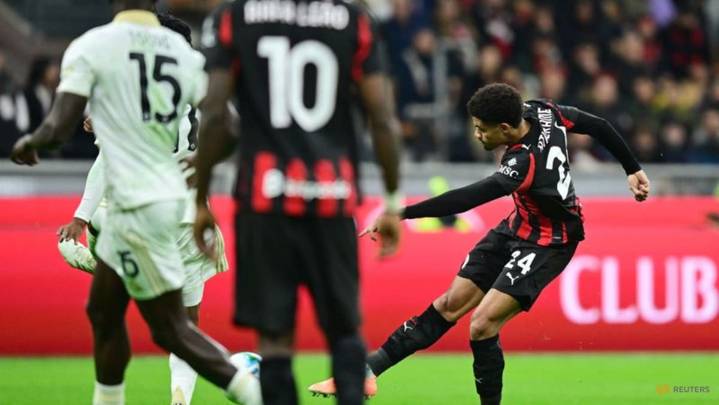 Late Athekame strike spares Milan from Pisa upset