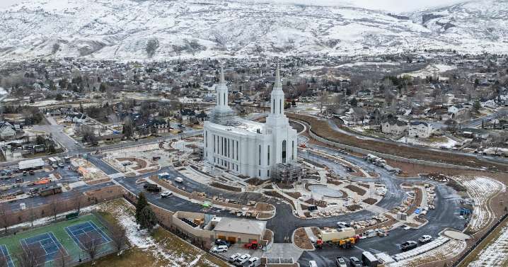 Church announces dedication, open house dates for Lindon Utah Temple