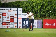 Thangaraja grabs Bengaluru Open lead with stellar 65, Madappa slips to second