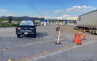 Aseguran tráiler con cristal y detienen a dos personas