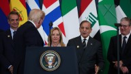 Trump praises 'good friend' Modi in Egypt, gestures to Shehbaz Sharif behind him