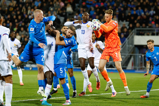 France held by Iceland and loses perfect record in qualifying for World Cup