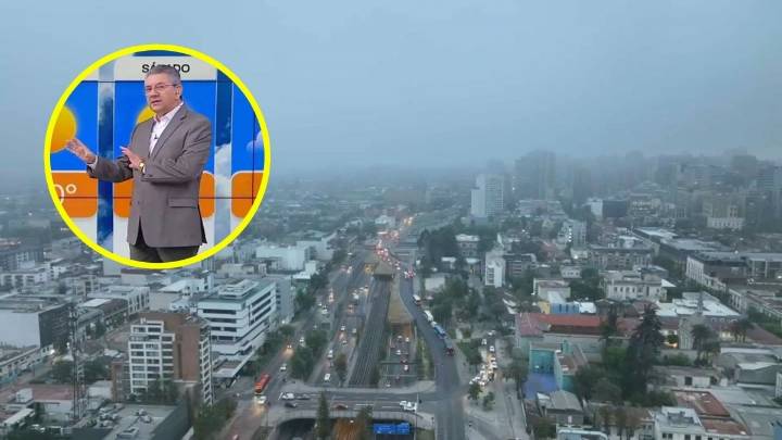Santiago amaneció con ambiente fresco, lloviznas y nubosidad: ¿Cuál es el pronóstico del tiempo para el resto de este miércoles?