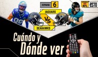 Seattle Seahawks vs Jacksonville Jaguars: ¿Dónde ver y a qué hora es el juego de la Semana 6 de la NFL?