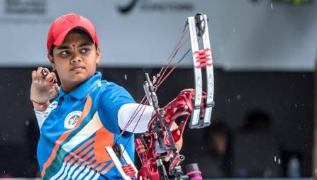 Jyothi Surekha Becomes First Indian Woman to Medal in Archery World Cup Final
