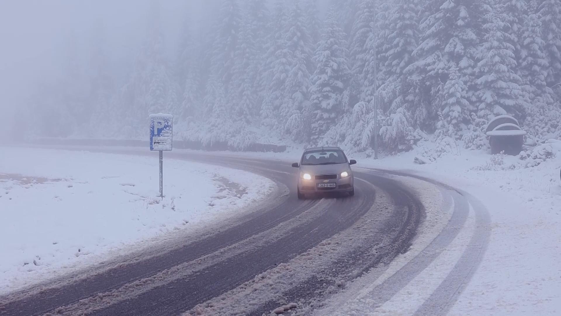 Early snowfall blankets Jahorina in Bosnia
