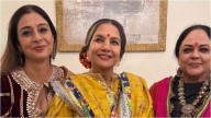 Shabana Azmi Drops RARE Pic With Niece Tabu And Bhabhi Tanvi Azmi From Diwali Bash
