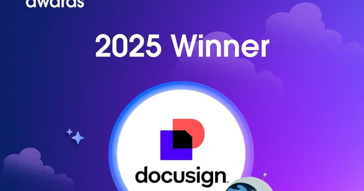 Docusign Recognized in Salesforce 2025 Partner Innovation Awards