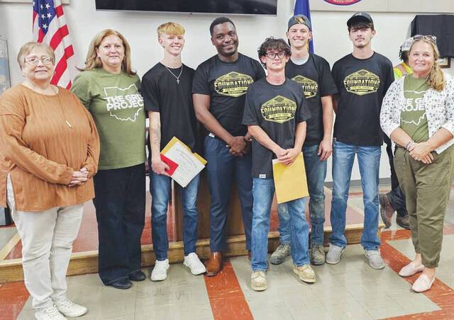 Students recognized at Foundations of the Trades Completion Ceremony