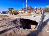Video.- Atienden cuadrillas de JMAS seis hundimientos tras lluvias