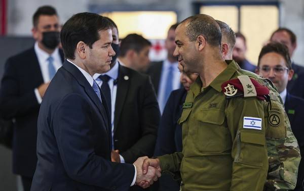 Visita Rubio centro de supervisión del alto el fuego en Gaza