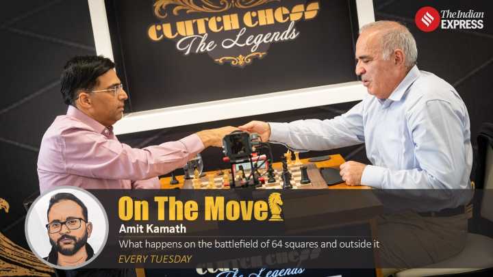 When Anand played Kasparov in 1995: Doors being banged, host city changed late in day, and a shock from Kramnik