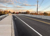 One bridge opens while another closes in  massive Interstate
