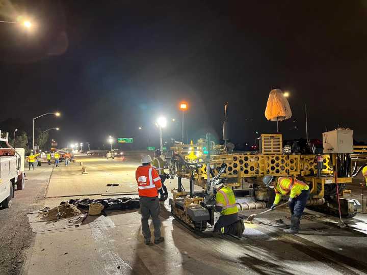 Protegen a trabajadores de carreteras