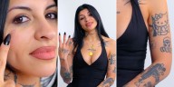 Cazzu reveló el significado del tatuaje que lleva en su cara y contó en homenaje a quién se hará el próximo