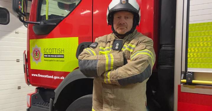 'I'm an Edinburgh firefighter and on Bonfire Night everything is in flames'