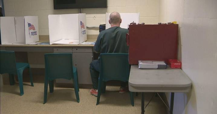 Denver inmates in custody get chance to vote in person