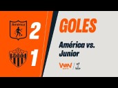 América vs. Junior (2-1): resultado, resumen y goles por Liga BetPlay 