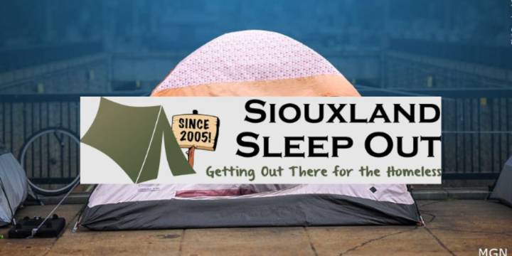 ‘Getting Out There for the Homeless’- Siouxland Sleep Out to take place first Friday in November