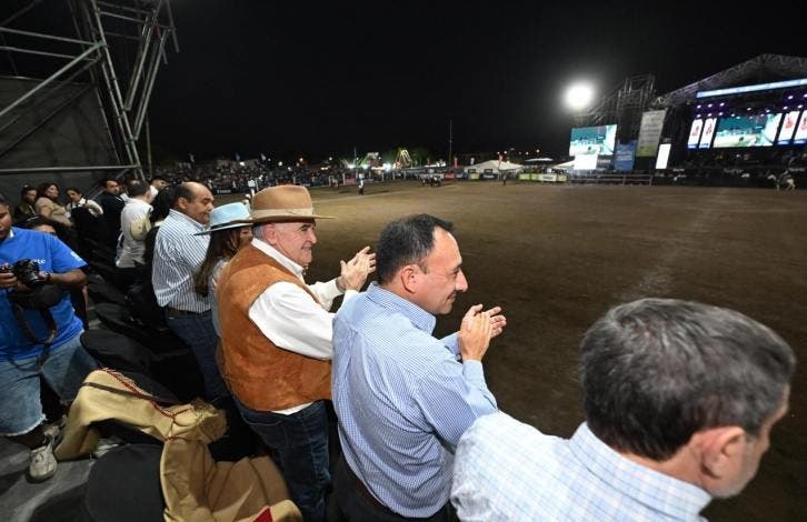 Jaldo participó de la segunda noche de la Fiesta del Caballo