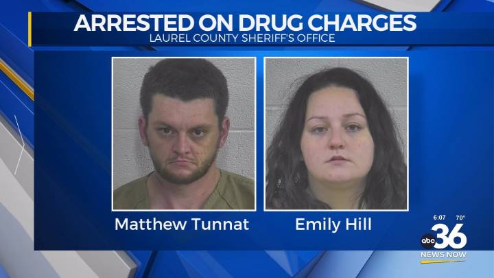 Two arrested in Laurel County after K-9 finds drugs during I