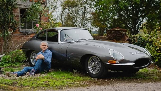 Rowan Atkinson's 1963 Jaguar E-Type Is Headed to Auction