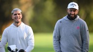 Carlos Alcaraz upstages Ryder Cup star as he shows off flawless swing at Open de Espana Pro