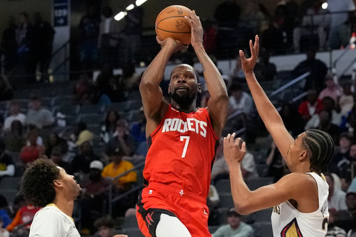Kevin Durant acuerda extensión de dos años con Rockets, según fuente AP