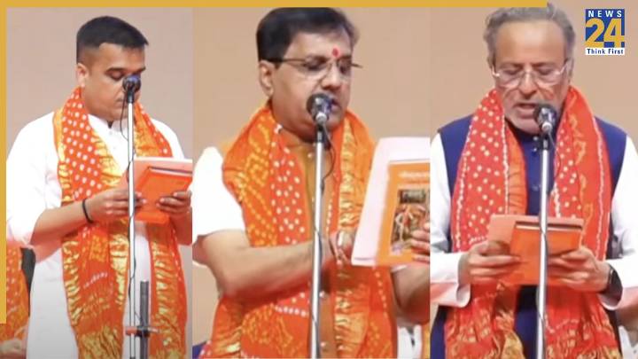 Gujarat’s Cabinet Expansion: Ramesh Katara, Darshana Vaghela, and Harsh Sanghavi Sworn in as Ministers
