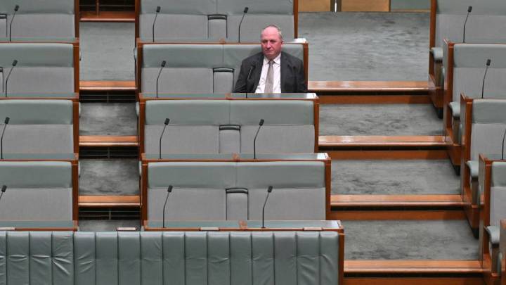 Barnaby Joyce isn't a 'maverick' genius. He's a poisonous sook