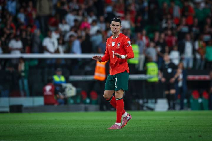 Como el buen vino: Cristiano Ronaldo anotó un doblete con Portugal y rompió otro récord en su carrera