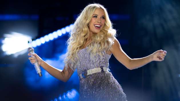 Megan Moroney plays secret show with pop star Ed Sheeran