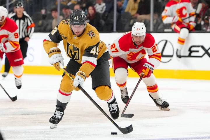Deadspin | Golden Knights pour it on Flames, continue point streak