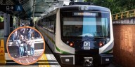 Hombre se desmayó y cayó a la vía férrea en la estación San Antonio del metro de Medellín