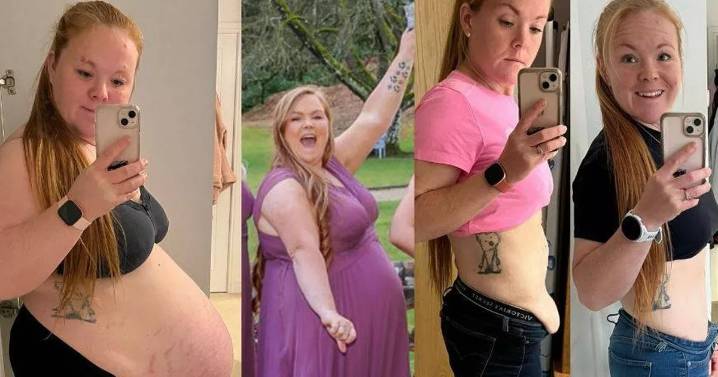 20-stone mum who 'couldn't fit into bridesmaid's dress' sheds 10