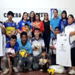 El Piquete: se inauguró el Centro Deportivo,...
