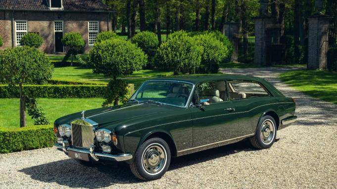 Someone Turned a Rolls-Royce Corniche Into a Shooting Brake
