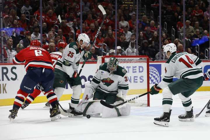 Ovechkin, Capitals too much for Wild, again
