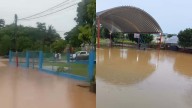 Desbordamiento de Arroyos Deja Poblados Incomunicados por Lluvias en Uxpanapa, Veracruz