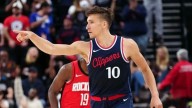 Clippers’ Bogdan Bogdanovic leaves preseason game with back injury