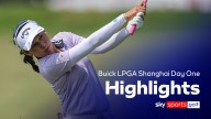 Buick LPGA Shanghai: Day one highlights