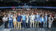 Pullaro y Scaglia encabezaron en Rosario el último acto de campaña de Provincias Unidas