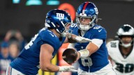 Rookies Jaxson Dart, Cam Skattebo give Giants hope of bright future
