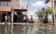 La inundación también arrasó con los negocios en Nezahualcóyotl