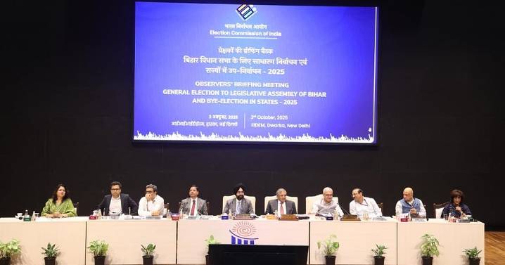 Bihar Central observers are 'beacons of democracy': Election Commission