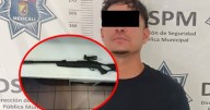 Hombre dispara con rifle de postas a transeúnte en Valle Dorado