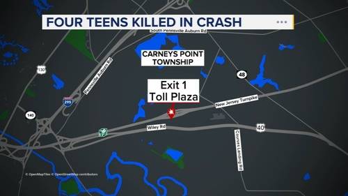 4 dead in head-on collision on NJ Turnpike in Salem County