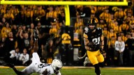 WATCH: Iowa football WR Kaden Wetjen returns punt for 50 yard TD